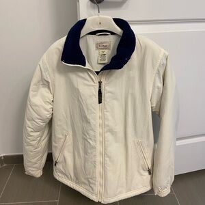 LL Bean women’s jacket with inside pocket